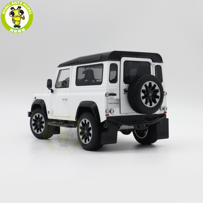 1/18 LCD Land Rover Defender 90 Works V8 70th 2017 Diecast Model Car Toys Boys Girls Gifts