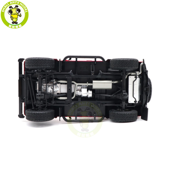 1/18 LCD Land Rover Defender 90 Works V8 70th 2017 Diecast Model Car Toys Boys Girls Gifts