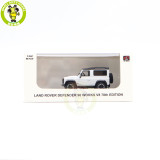 1/64 LCD Land Rover Defender 90 Works V8 70th 2017 Diecast Model Toy Cars Gifts