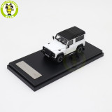 1/64 LCD Land Rover Defender 90 Works V8 70th 2017 Diecast Model Toy Cars Gifts