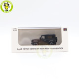 1/64 LCD Land Rover Defender 90 Works V8 70th 2017 Diecast Model Toy Cars Gifts