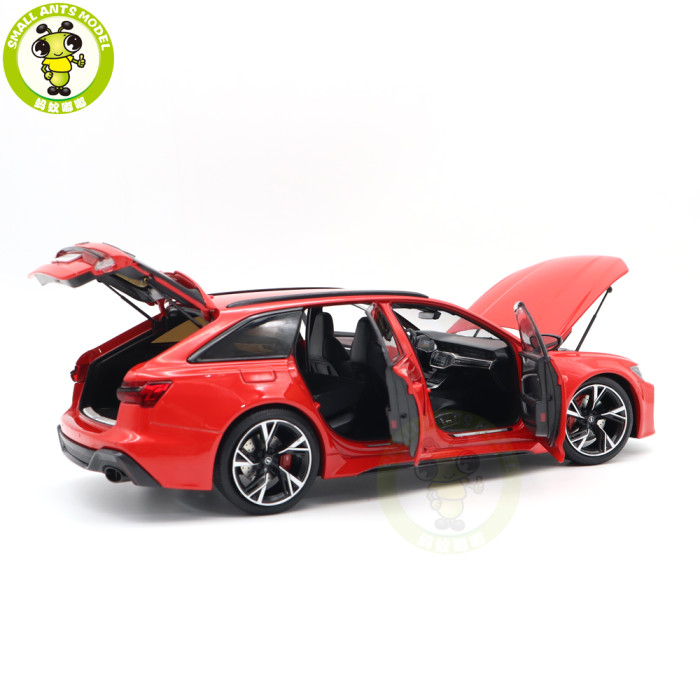 1/18 Audi RS 6 RS6 C8 Avant KILO WORKS Diecast Model Toy Cars Boys Girls Gifts