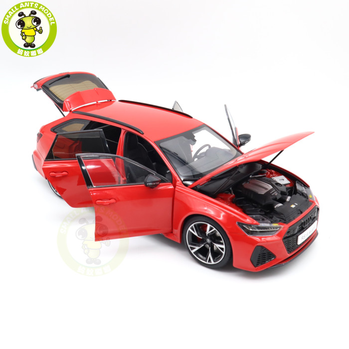 1/18 Audi RS 6 RS6 C8 Avant KILO WORKS Diecast Model Toy Cars Boys Girls Gifts