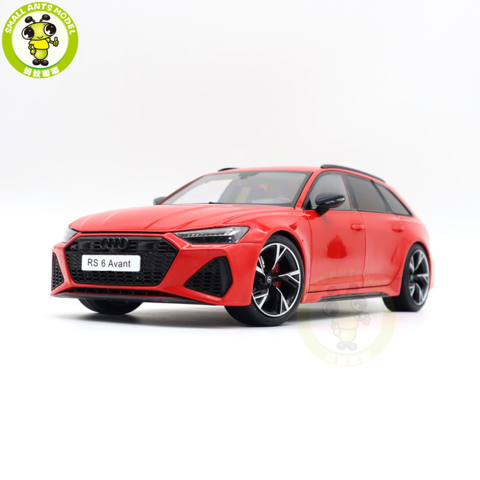 1/18 Audi RS 6 RS6 C8 Avant KILO WORKS Diecast Model Toy Cars Boys Girls Gifts