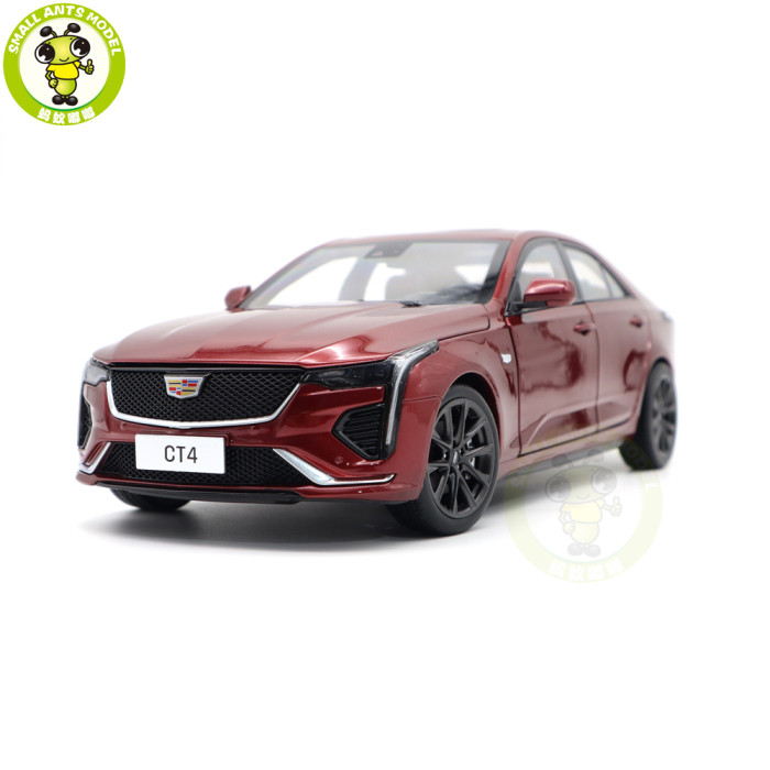 1/18 US GM Cadillac CT4 Diecast Model Toy Cars Boys Girls Gifts