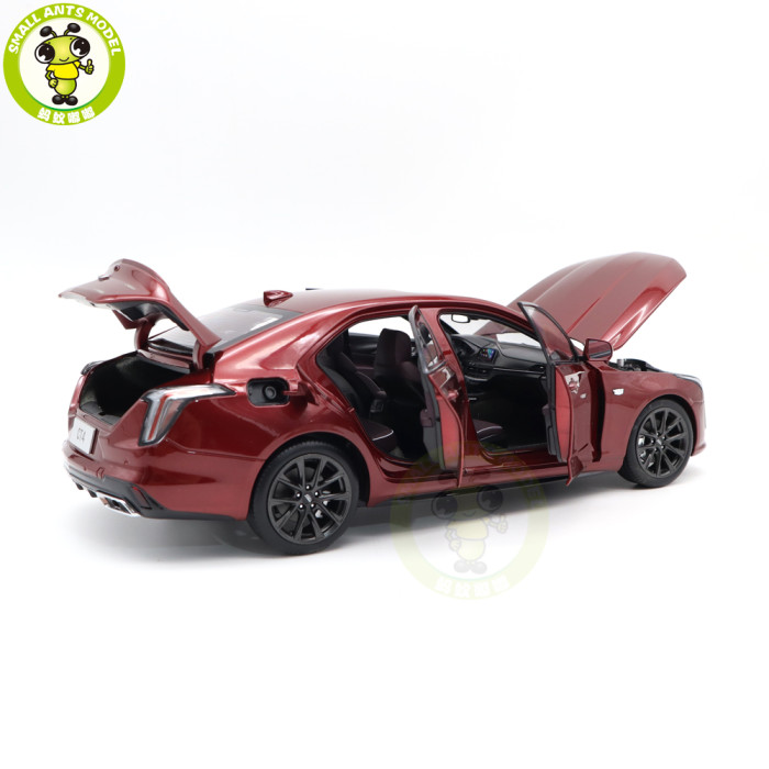 1/18 US GM Cadillac CT4 Diecast Model Toy Cars Boys Girls Gifts