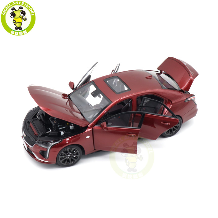 1/18 US GM Cadillac CT4 Diecast Model Toy Cars Boys Girls Gifts