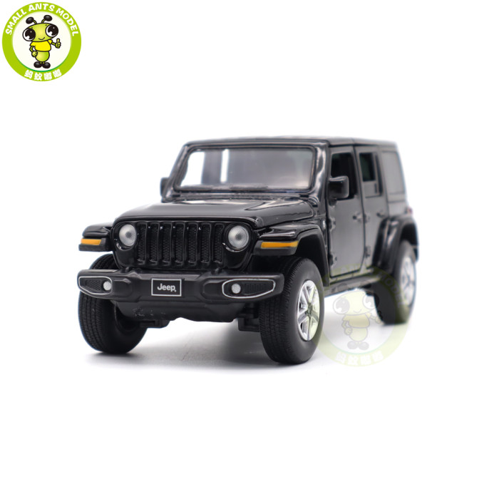 1/32 Jeep Wrangler 4 Doors JKM Jackiekim Diecast Model Car Toys Kids Gifts