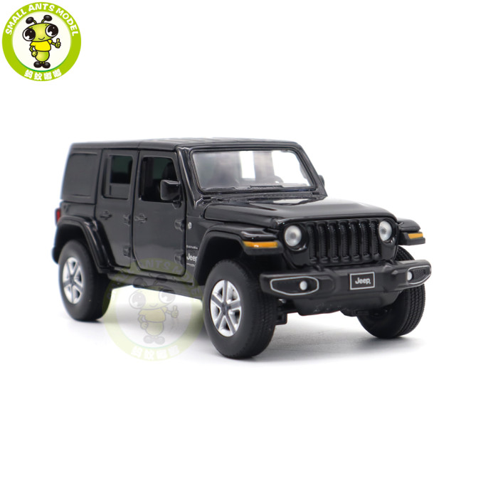 1/32 Jeep Wrangler 4 Doors JKM Jackiekim Diecast Model Car Toys Kids Gifts