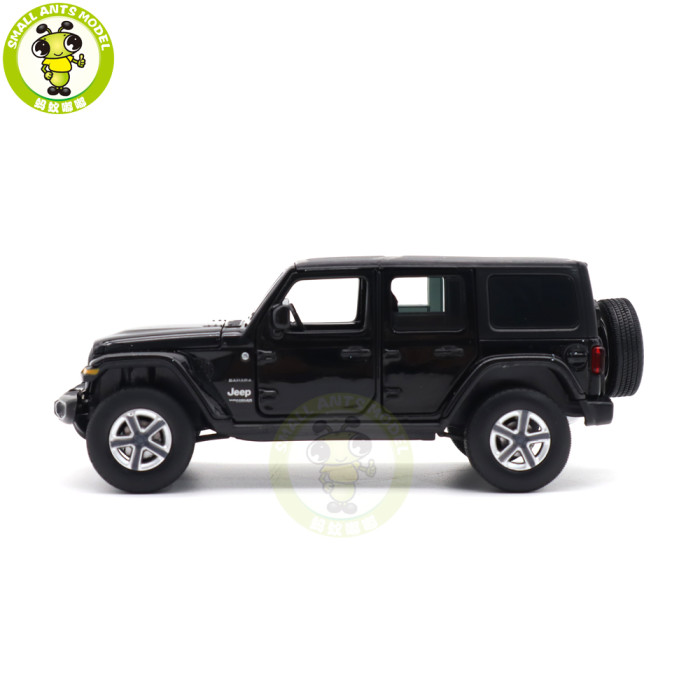 1/32 Jeep Wrangler 4 Doors JKM Jackiekim Diecast Model Car Toys Kids Gifts