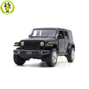 1/32 Jeep Wrangler 4 Doors JKM Jackiekim Diecast Model Car Toys Kids Gifts
