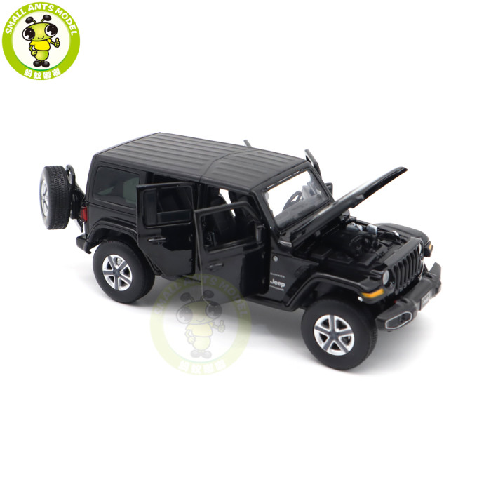 1/32 Jeep Wrangler 4 Doors JKM Jackiekim Diecast Model Car Toys Kids Gifts