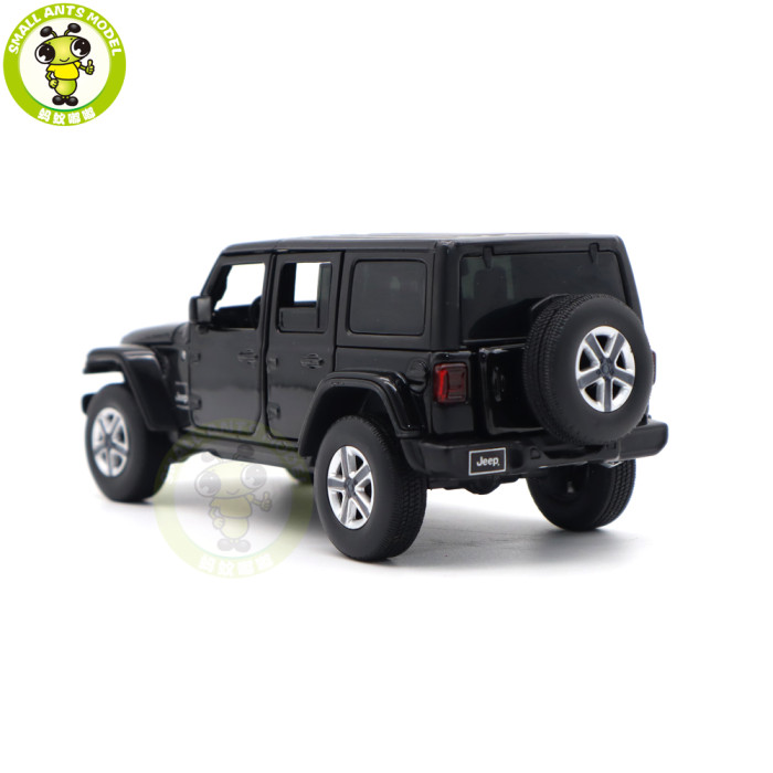 1/32 Jeep Wrangler 4 Doors JKM Jackiekim Diecast Model Car Toys Kids Gifts