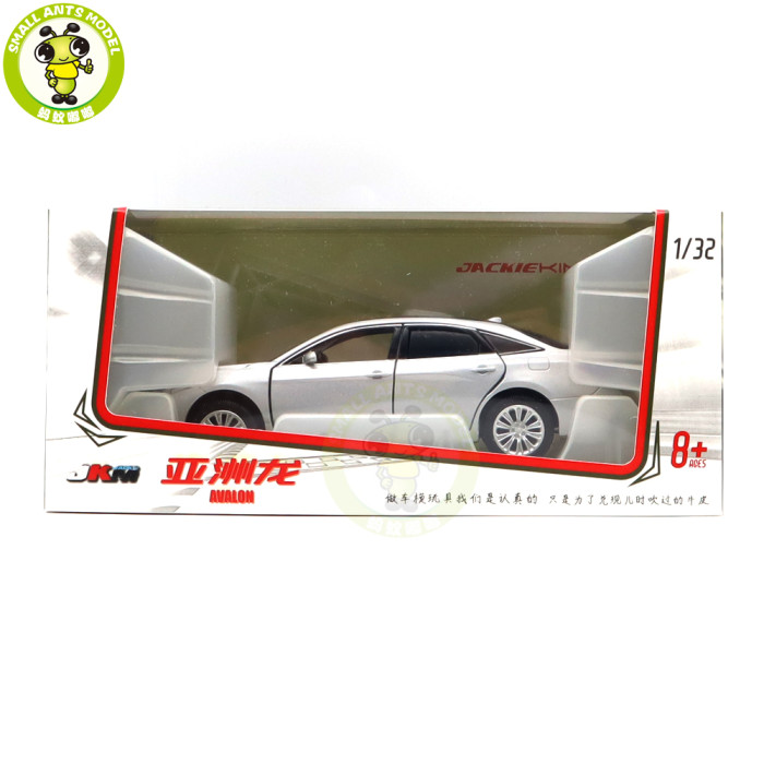 1/32 Jackiekim Toyota Avalon Diecast Model Car Toys Kids Boys Girls Gifts