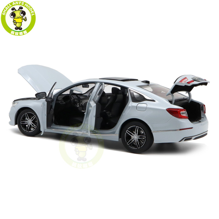 1/18 Honda Accord 2022 Sedan Diecast Model Toy Cars Boys Girls Gifts