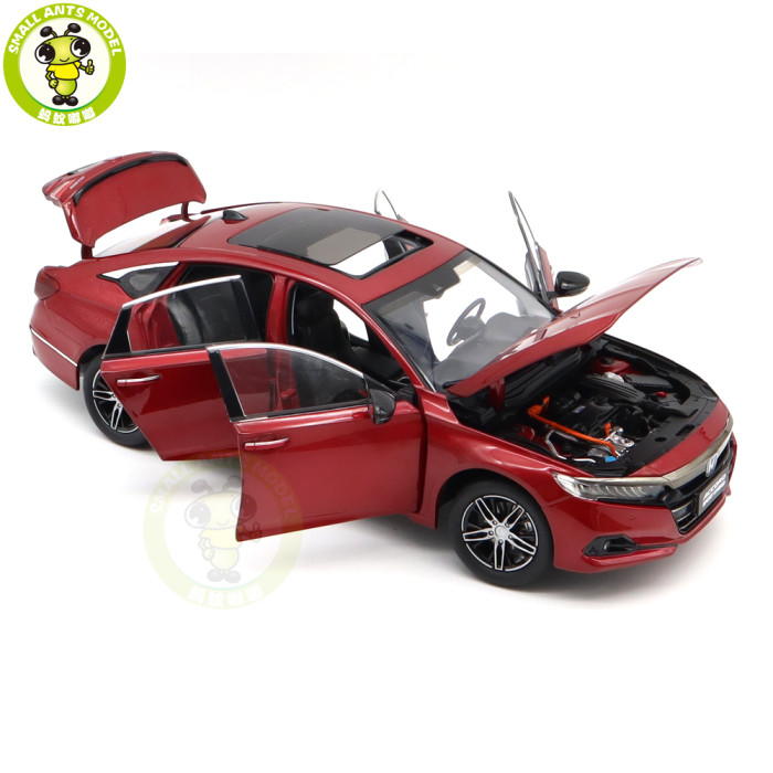 1/18 Honda Accord 2022 Sedan Diecast Model Toy Cars Boys Girls Gifts