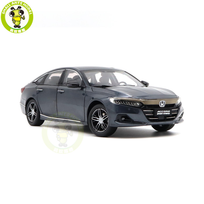 1/18 Honda Accord 2022 Sedan Diecast Model Toy Cars Boys Girls Gifts