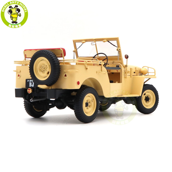 1/18 Toyota Land Cruiser LC BJ KYOSHO 08959 Diecast Model Toy Cars Boys Girls Gifts