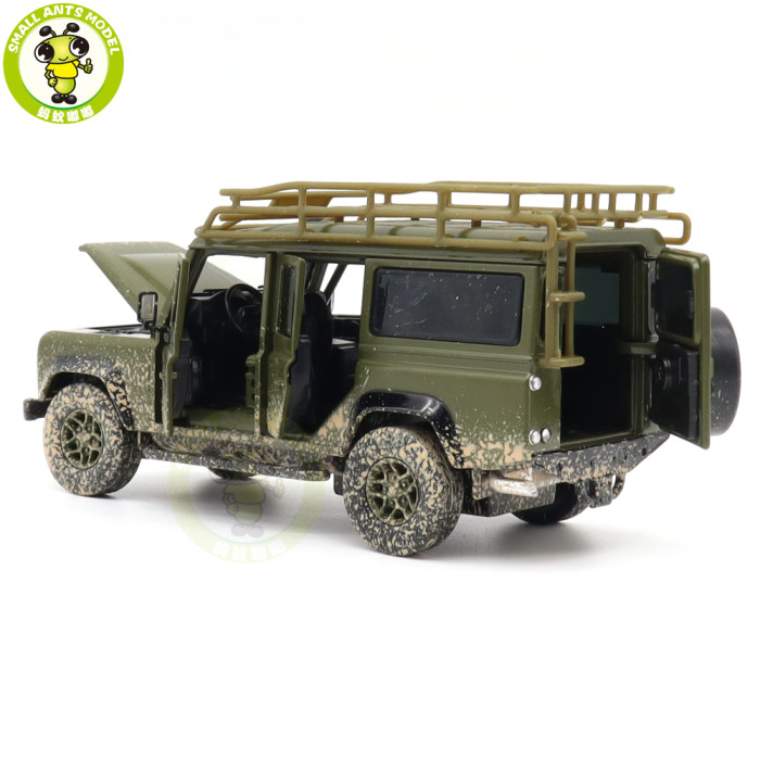 1/32 JKM Land Rover Defender 110 2017 Diecast Model Toy Car For Kids Gifts