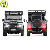 1/32 JKM Land Rover Defender 110 2017 Diecast Model Toy Car For Kids Gifts