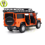 1/32 JKM Land Rover Defender 110 2017 Diecast Model Toy Car For Kids Gifts