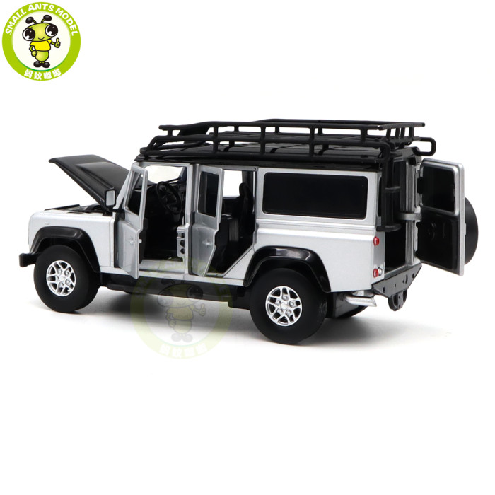 1/32 JKM Land Rover Defender 110 2017 Diecast Model Toy Car For Kids Gifts