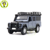 1/32 JKM Land Rover Defender 110 2017 Diecast Model Toy Car For Kids Gifts