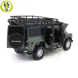 1/32 JKM Land Rover Defender 110 2017 Diecast Model Toy Car For Kids Gifts