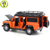1/32 JKM Land Rover Defender 110 2017 Diecast Model Toy Car For Kids Gifts