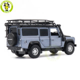 1/32 JKM Land Rover Defender 110 2017 Diecast Model Toy Car For Kids Gifts