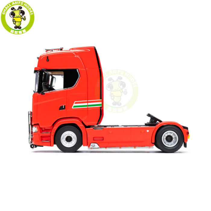 1/64 KENGFAI Scania S 730 730S Trailer Truck Cargo Diecast Model Toys Car Boys Girls Gifts