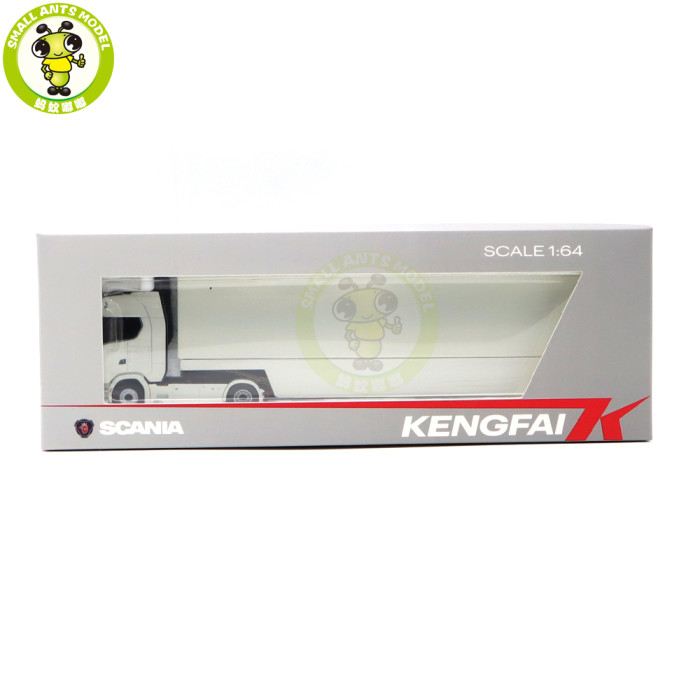 1/64 KENGFAI Scania S 730 730S Trailer Truck Cargo Diecast Model Toys Car Boys Girls Gifts