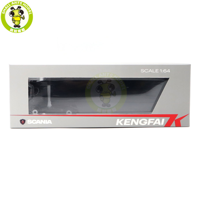 1/64 KENGFAI Scania S 730 730S Trailer Truck Cargo Diecast Model Toys Car Boys Girls Gifts