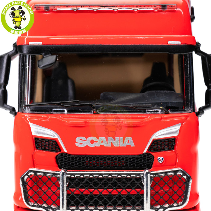1/64 KENGFAI Scania S 730 730S Trailer Truck Cargo Diecast Model Toys Car Boys Girls Gifts