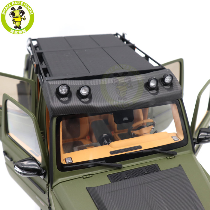 1/18 Benz Brabus G800 Adventure XLP 2020 Pickup Truck Almost Real Diecast Model Toy Cars Boys Girls Gifts