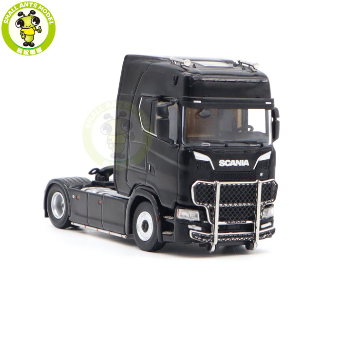 1/64 KENGFAI Scania S 730 730S Tractor Trailer Truck Cargo Diecast Model Toys Car Boys Girls Gifts