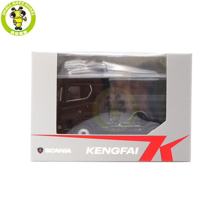 1/64 KENGFAI Scania S 730 730S Tractor Trailer Truck Cargo Diecast Model Toys Car Boys Girls Gifts