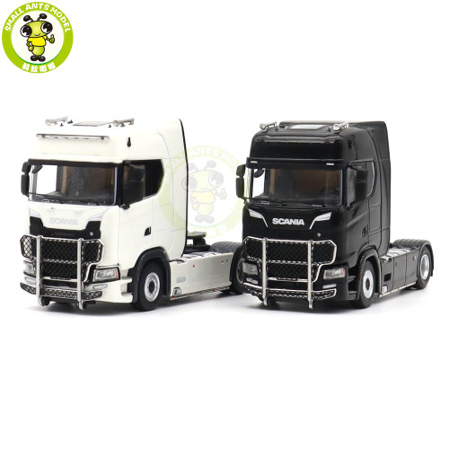 1/64 KENGFAI Scania S 730 730S Tractor Trailer Truck Cargo Diecast Model Toys Car Boys Girls Gifts