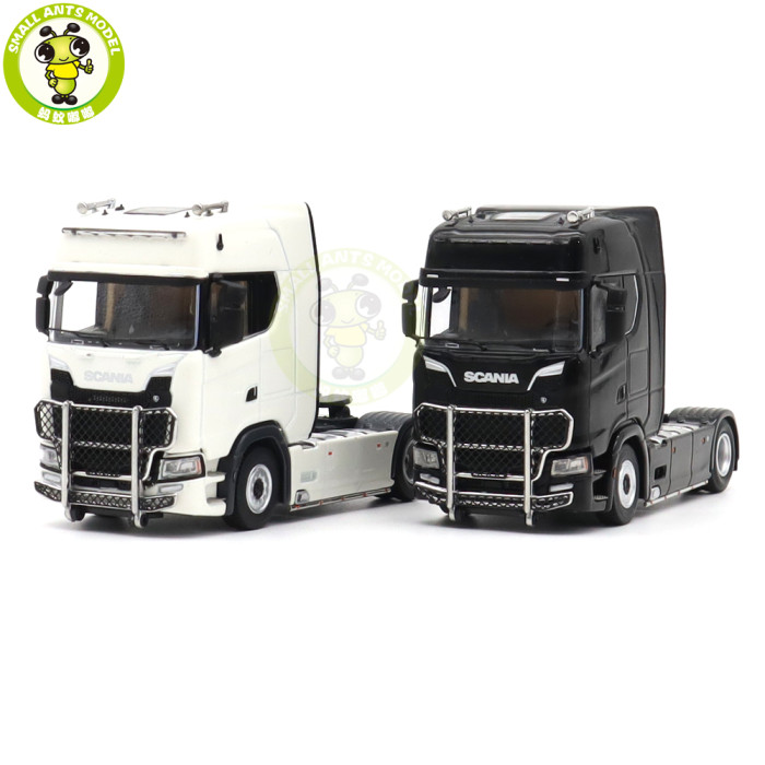 1/64 KENGFAI Scania S 730 730S Tractor Trailer Truck Cargo Diecast Model Toys Car Boys Girls Gifts