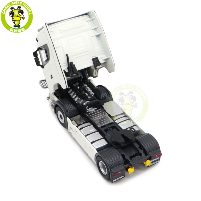1/64 KENGFAI Scania S 730 730S Tractor Trailer Truck Cargo Diecast Model Toys Car Boys Girls Gifts