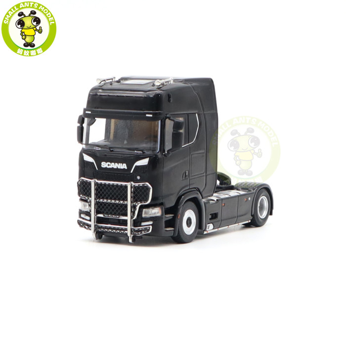 1/64 KENGFAI Scania S 730 730S Tractor Trailer Truck Cargo Diecast Model Toys Car Boys Girls Gifts