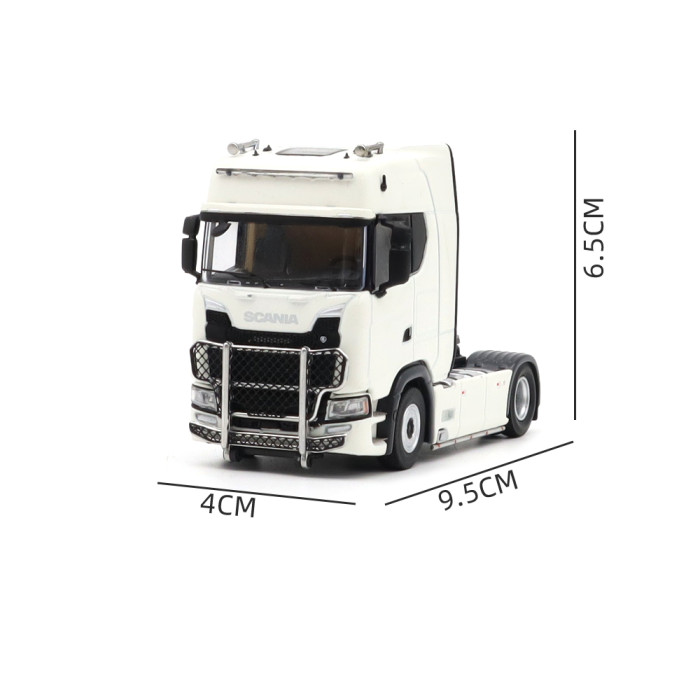 1/64 KENGFAI Scania S 730 730S Tractor Trailer Truck Cargo Diecast Model Toys Car Boys Girls Gifts