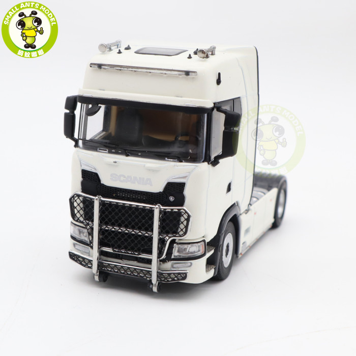 1/64 KENGFAI Scania S 730 730S Tractor Trailer Truck Cargo Diecast Model Toys Car Boys Girls Gifts