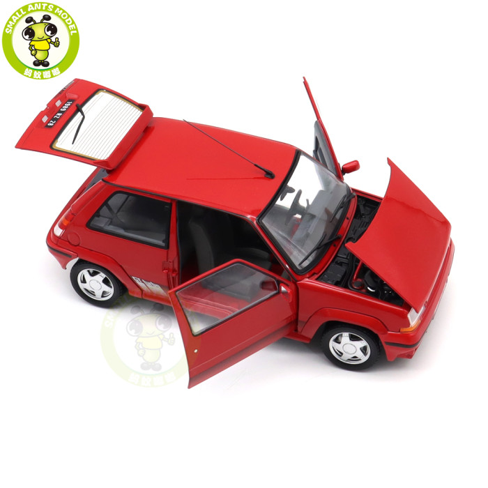 1/18 Renault SuperCinq GT Turbo 1989 Norev 185216 Diecast Model Toys Car Boys Girls Gifts