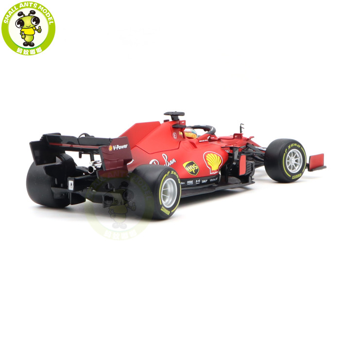 1/18 Bburago 16809 Ferrari SF21 FORMULA 1 F1 C.Sainz C.Leclerc Diecast Model Toy Car Gifts