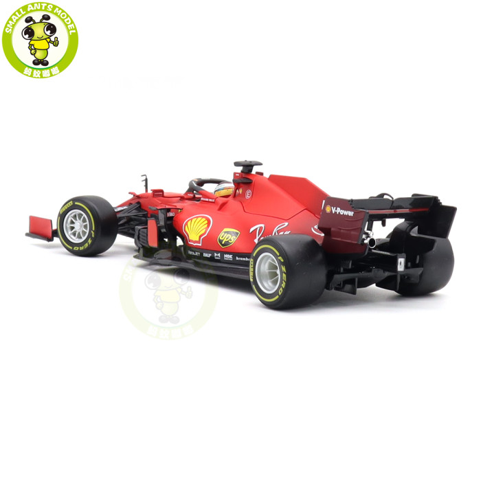 1/18 Bburago 16809 Ferrari SF21 FORMULA 1 F1 C.Sainz C.Leclerc Diecast Model Toy Car Gifts