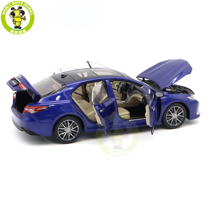 1/18 Toyota Camry 2021 Double Engine Diecast Model Toy Car Boys Girls Gifts