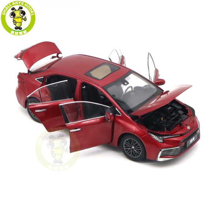 1/18 Toyota Levin 2021 Diecast Model Toy Car Boys Girls Gifts