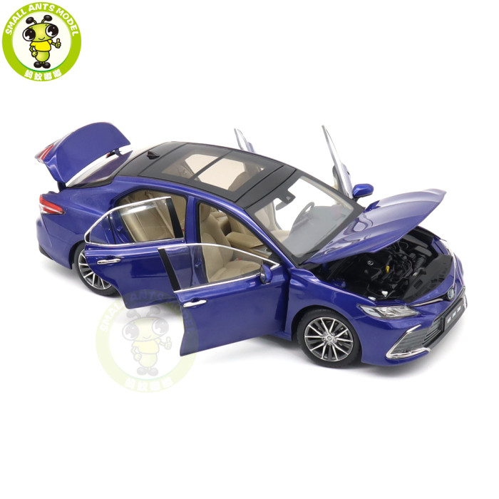 1/18 Toyota Camry 2021 Double Engine Diecast Model Toy Car Boys Girls Gifts