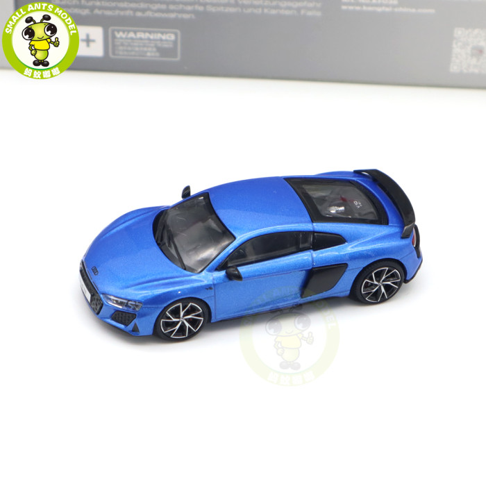 1/64 KENGFAI Audi R8 2021 Spyder And Coupe Performance Diecast Model Toys Car Boys Girls Gifts